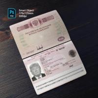 Russia Inertational Passport 2010+ PSD1