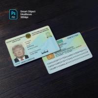 Kazakhstan ID Card 2014+ PSD1