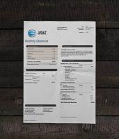 Utility bill | AT&T Mobility LLC | USA |2