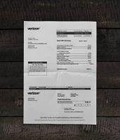 Utility bill | Verizon Wireless | USA |2