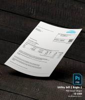 Utility bill | Engie | France |1