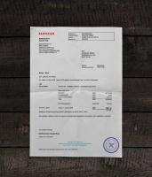 Utility bill | Raiffeisenbank Ettiswil | Switzerland |2