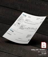 Utility bill | SCANA | USA |1