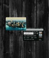 United States of America Credit Card Template2