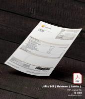 Utility bill | Elektrum | Latvia | 1