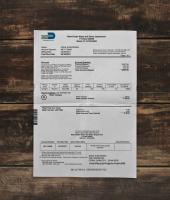 Utility bill | Miami Water | USA | FL2