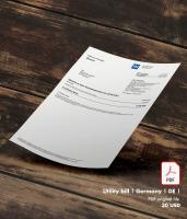 Utility bill | 1 and 1 | Germany | DE1