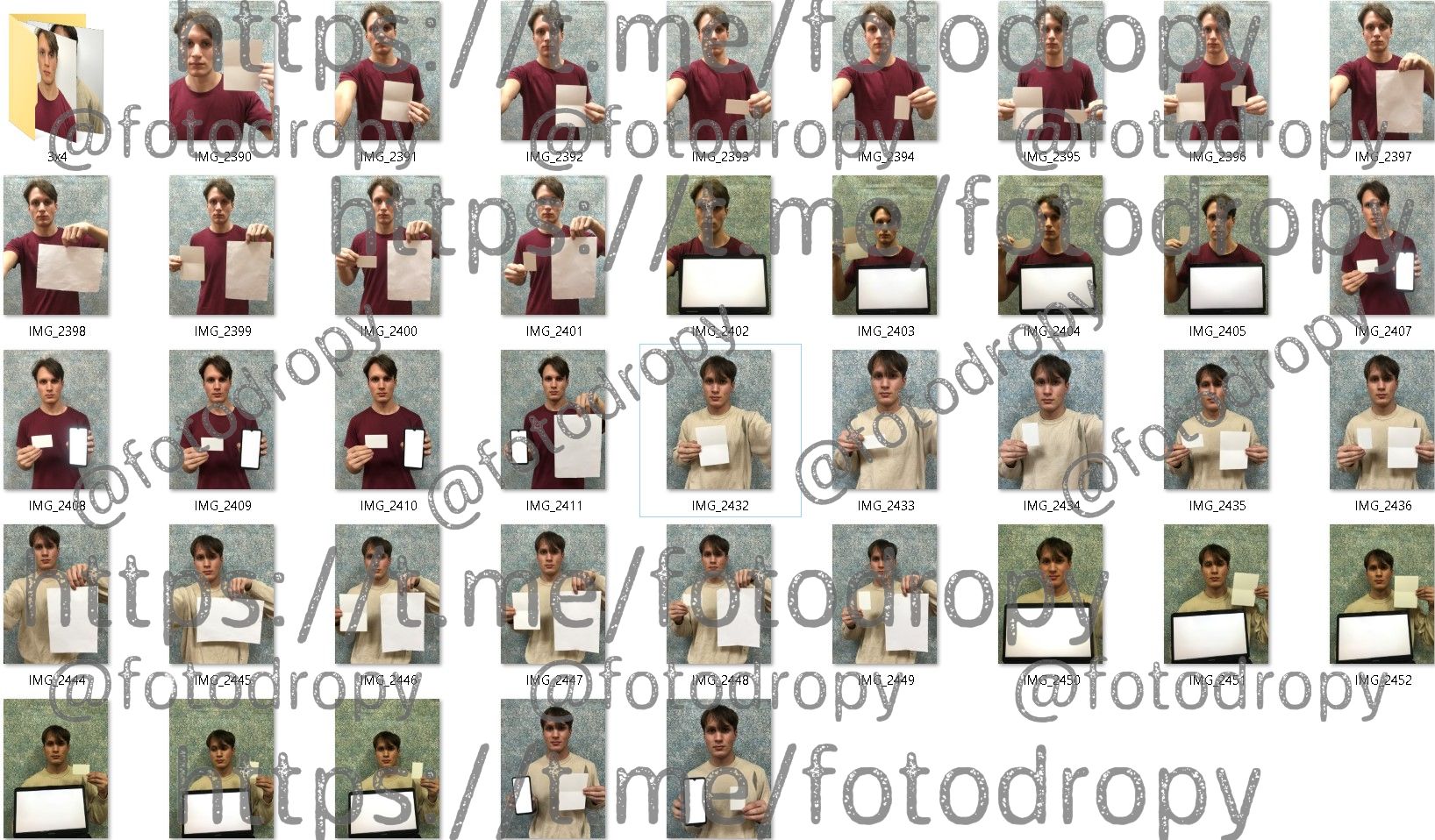 PhotoDrop Male 902