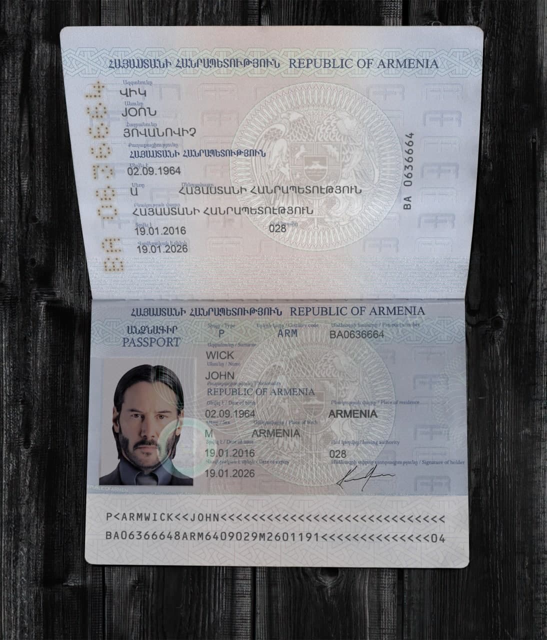 Armenia Passport-1