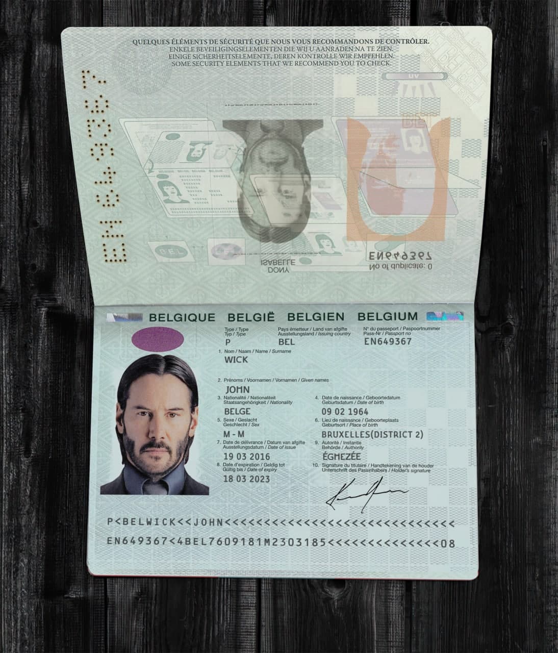 Belgue Passport-1