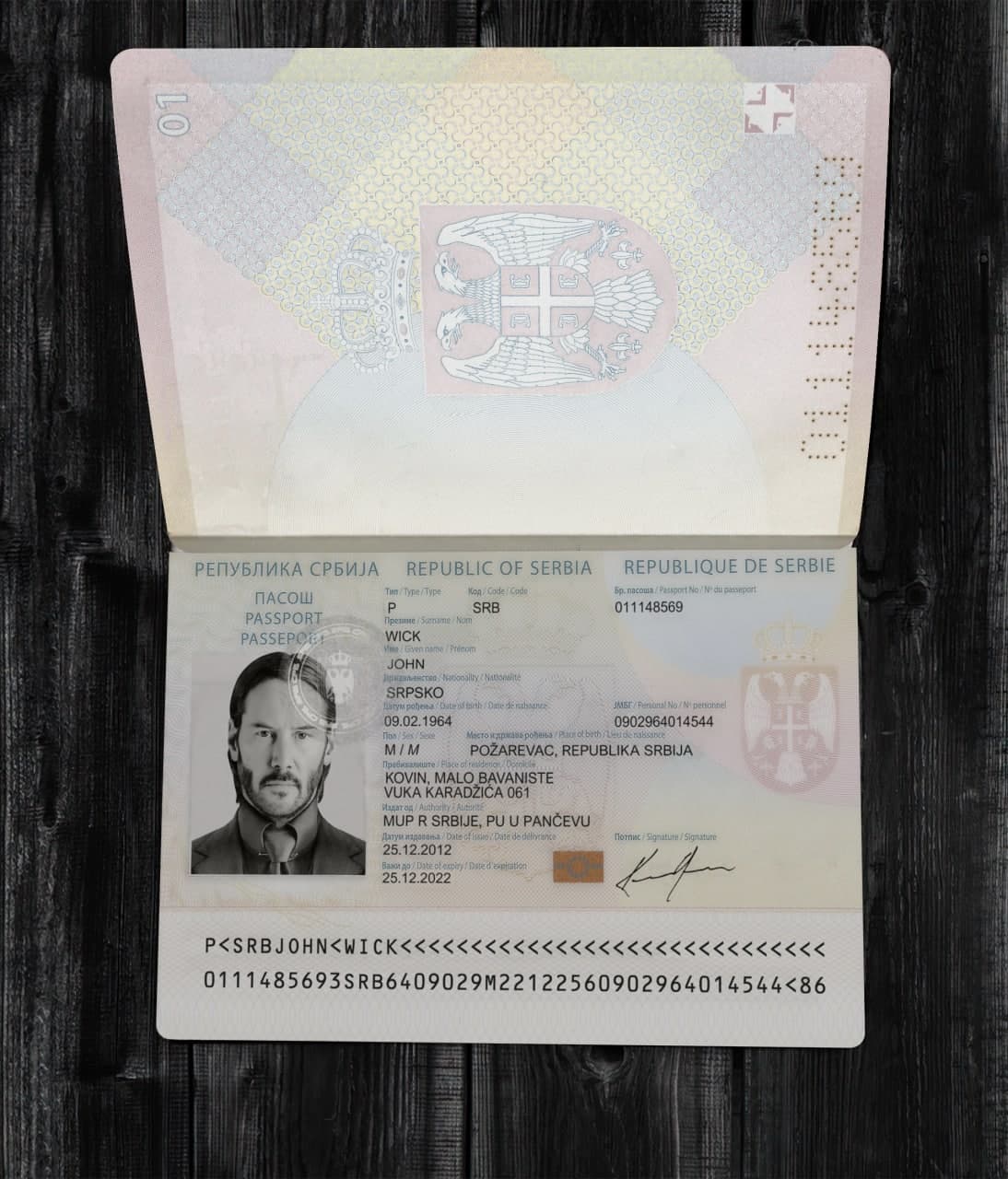 Serbia Passport-1