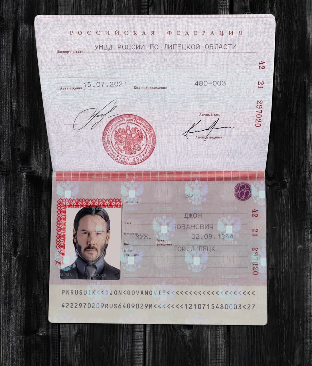 Russia Passport-1