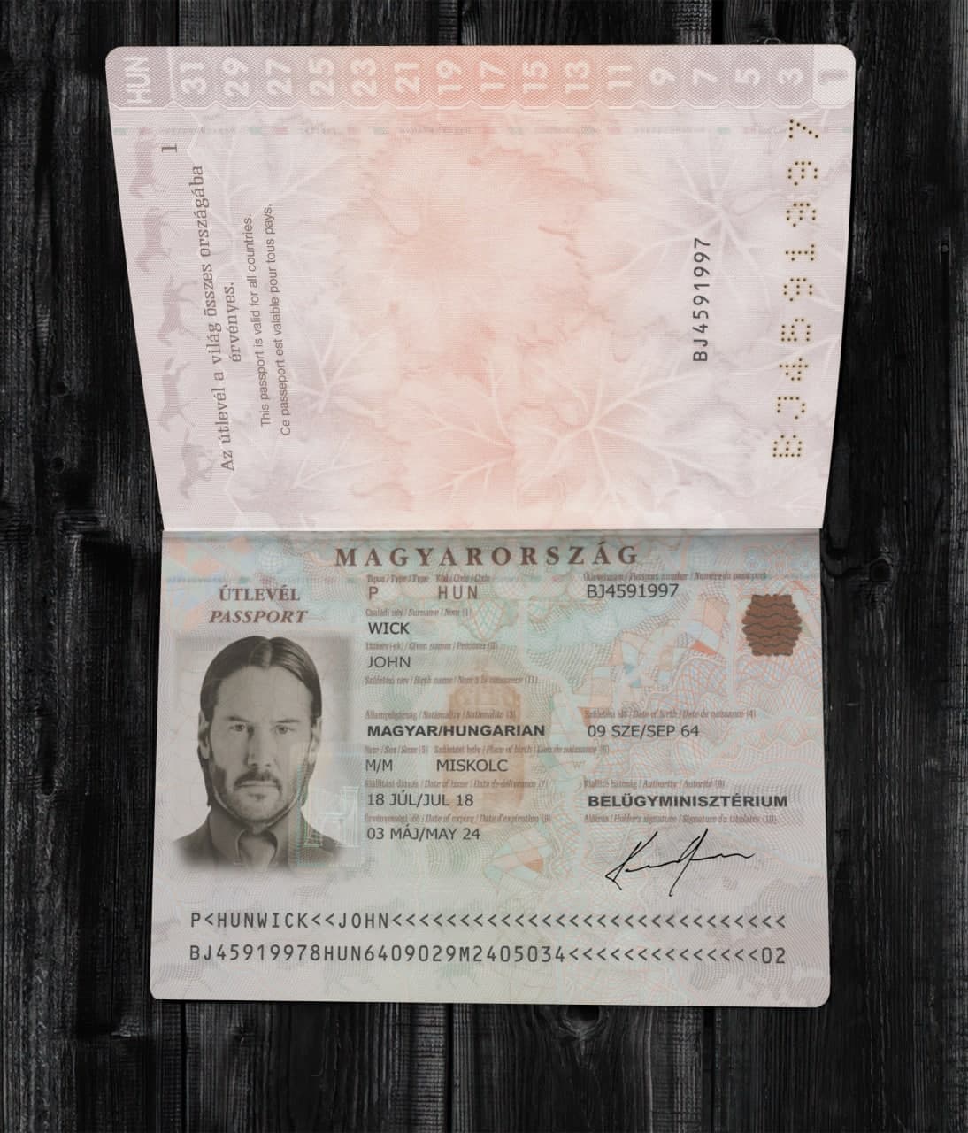 Hungary Passport-1