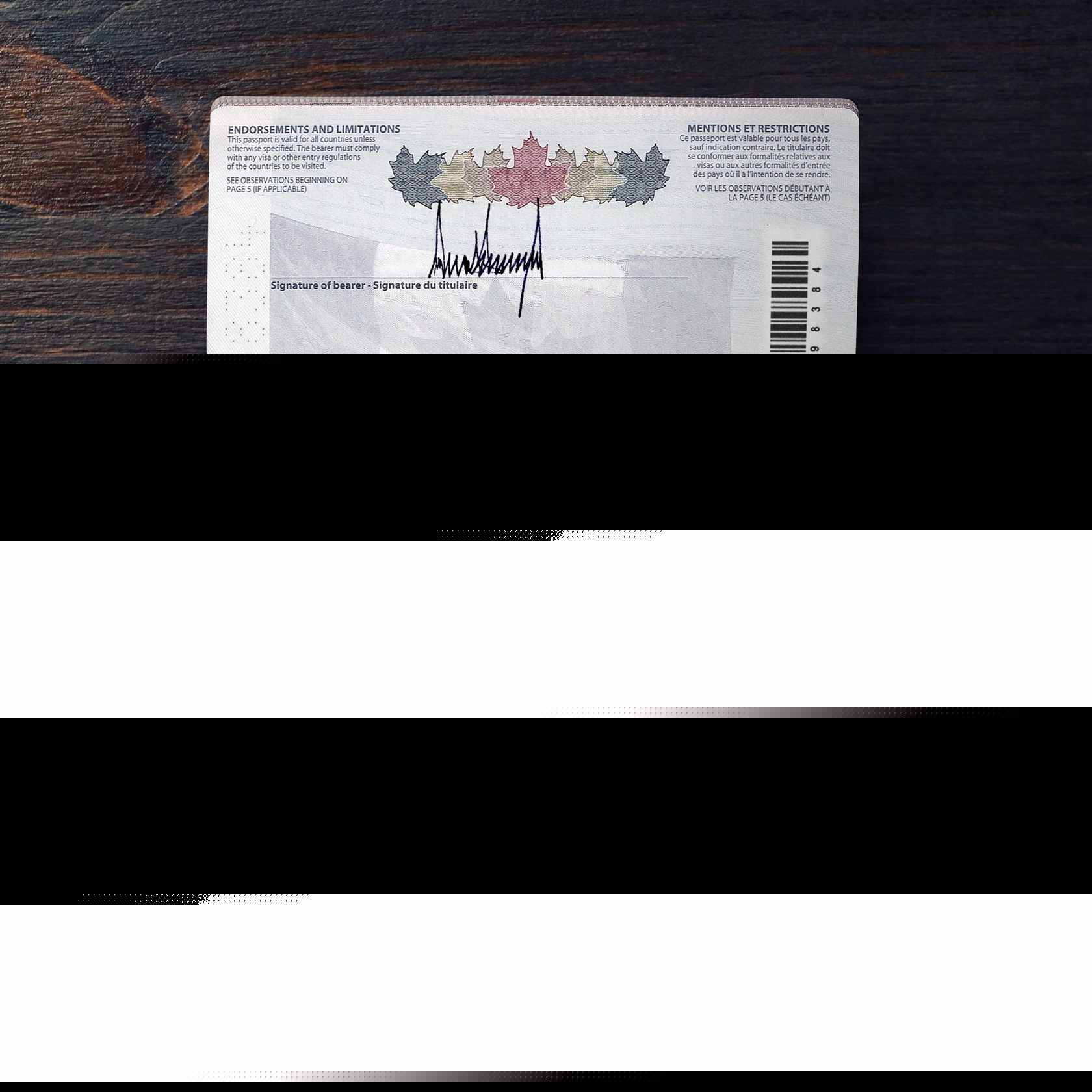Canada Passport-1